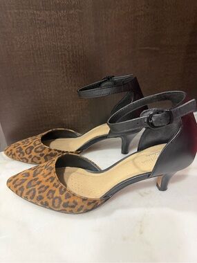 Clarks Leopard Print Shoes